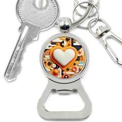 Valentine s Day Design Heart Love Poster Decor Romance Postcard Youth Fun Bottle Opener Key Chain