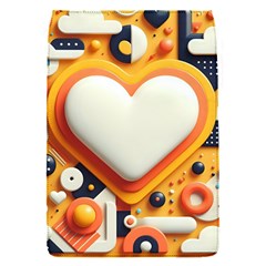 Valentine s Day Design Heart Love Poster Decor Romance Postcard Youth Fun Removable Flap Cover (s)