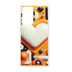 Valentine s Day Design Heart Love Poster Decor Romance Postcard Youth Fun Samsung Galaxy Note 20 Ultra Tpu Uv Case by Maspions