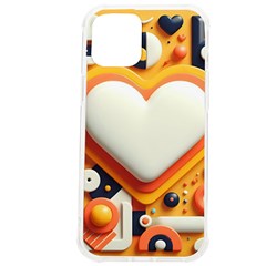 Valentine s Day Design Heart Love Poster Decor Romance Postcard Youth Fun Iphone 12 Pro Max Tpu Uv Print Case by Maspions