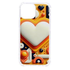 Valentine s Day Design Heart Love Poster Decor Romance Postcard Youth Fun Iphone 13 Mini Tpu Uv Print Case by Maspions