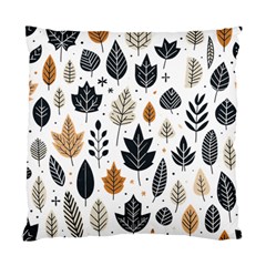 Autumn Leaves Fall Pattern Design Decor Nature Season Beauty Foliage Decoration Background Texture Standard Cushion Case (one Side) by Maspions