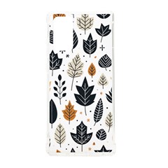 Autumn Leaves Fall Pattern Design Decor Nature Season Beauty Foliage Decoration Background Texture Samsung Galaxy Note 20 Tpu Uv Case by Maspions