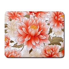 Flowers Plants Sample Design Rose Garden Flower Decoration Love Romance Bouquet Small Mousepad by Maspions