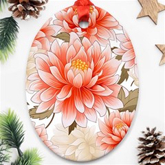 Flowers Plants Sample Design Rose Garden Flower Decoration Love Romance Bouquet Ornament (oval)