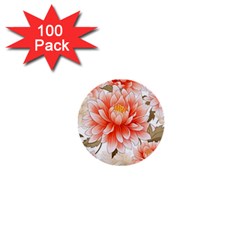 Flowers Plants Sample Design Rose Garden Flower Decoration Love Romance Bouquet 1  Mini Buttons (100 Pack) 