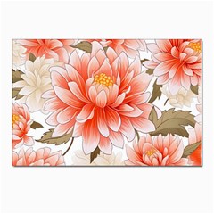 Flowers Plants Sample Design Rose Garden Flower Decoration Love Romance Bouquet Postcard 4 x 6  (pkg Of 10) by Maspions