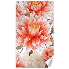 Flowers Plants Sample Design Rose Garden Flower Decoration Love Romance Bouquet Canvas 40  X 72  by Maspions