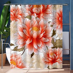 Flowers Plants Sample Design Rose Garden Flower Decoration Love Romance Bouquet Shower Curtain 60  X 72  (medium) 