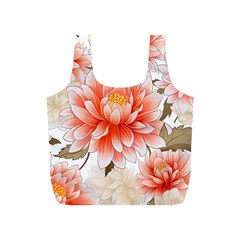 Flowers Plants Sample Design Rose Garden Flower Decoration Love Romance Bouquet Full Print Recycle Bag (s)