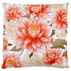 Flowers Plants Sample Design Rose Garden Flower Decoration Love Romance Bouquet Standard Premium Plush Fleece Cushion Case (one Side)