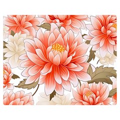 Flowers Plants Sample Design Rose Garden Flower Decoration Love Romance Bouquet Premium Plush Fleece Blanket (medium)