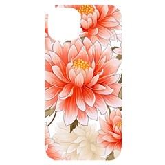 Flowers Plants Sample Design Rose Garden Flower Decoration Love Romance Bouquet Iphone 14 Plus Black Uv Print Case by Maspions