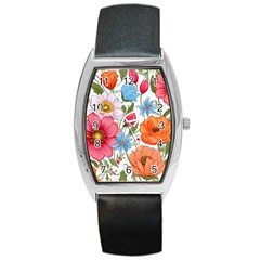 Flowers Plants Bouquets Decor Flower Decoration Garden Flower Shop Scent Romance Wallpaper Nature Barrel Style Metal Watch by Maspions