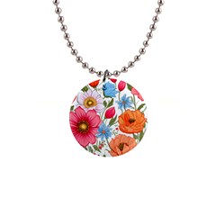 Flowers Plants Bouquets Decor Flower Decoration Garden Flower Shop Scent Romance Wallpaper Nature 1  Button Necklace