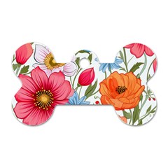 Flowers Plants Bouquets Decor Flower Decoration Garden Flower Shop Scent Romance Wallpaper Nature Dog Tag Bone (one Side)