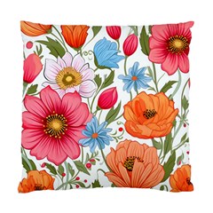 Flowers Plants Bouquets Decor Flower Decoration Garden Flower Shop Scent Romance Wallpaper Nature Standard Cushion Case (two Sides)