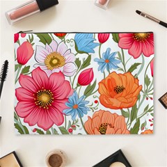 Flowers Plants Bouquets Decor Flower Decoration Garden Flower Shop Scent Romance Wallpaper Nature Cosmetic Bag (xl)