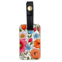 Flowers Plants Bouquets Decor Flower Decoration Garden Flower Shop Scent Romance Wallpaper Nature Luggage Tag (one Side)