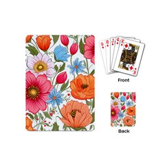 Flowers Plants Bouquets Decor Flower Decoration Garden Flower Shop Scent Romance Wallpaper Nature Playing Cards Single Design (mini)