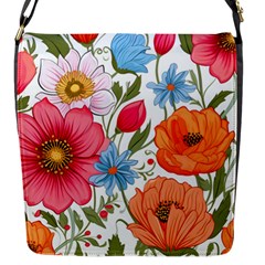 Flowers Plants Bouquets Decor Flower Decoration Garden Flower Shop Scent Romance Wallpaper Nature Flap Closure Messenger Bag (s) by Maspions