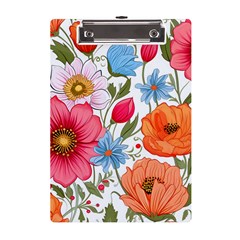 Flowers Plants Bouquets Decor Flower Decoration Garden Flower Shop Scent Romance Wallpaper Nature A5 Acrylic Clipboard