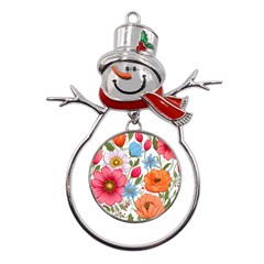 Flowers Plants Bouquets Decor Flower Decoration Garden Flower Shop Scent Romance Wallpaper Nature Metal Snowman Ornament by Maspions