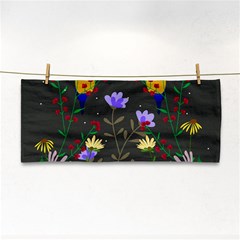 Bird Flower Plant Nature Hand Towel