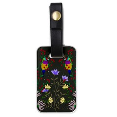 Bird Flower Plant Nature Luggage Tag (one Side)