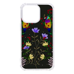 Bird Flower Plant Nature Iphone 13 Pro Tpu Uv Print Case