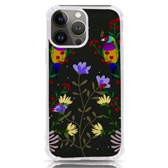 Bird Flower Plant Nature Iphone 13 Pro Max Tpu Uv Print Case by Maspions