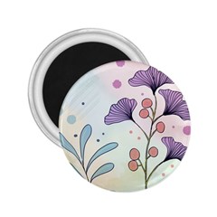 Flower Paint Flora Nature Plant 2 25  Magnets by Maspions