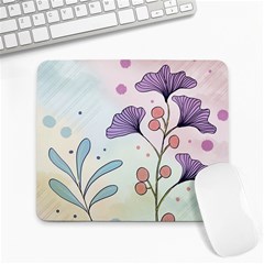 Flower Paint Flora Nature Plant Large Mousepad