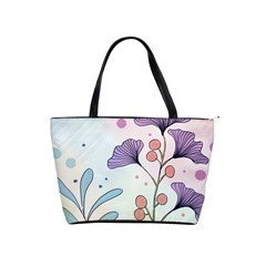 Flower Paint Flora Nature Plant Classic Shoulder Handbag