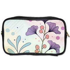 Flower Paint Flora Nature Plant Toiletries Bag (one Side)