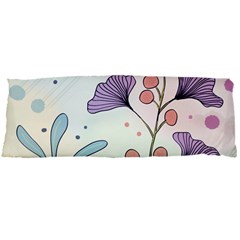 Flower Paint Flora Nature Plant Body Pillow Case Dakimakura (two Sides)