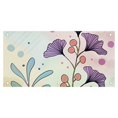 Flower Paint Flora Nature Plant Banner And Sign 6  X 3  by Maspions