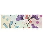 Flower Paint Flora Nature Plant Banner and Sign 9  x 3  Front