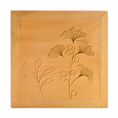 Flower Paint Flora Nature Plant Wood Photo Frame Cube by Maspions