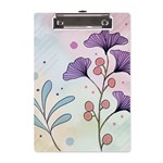 Flower Paint Flora Nature Plant A5 Acrylic Clipboard Front