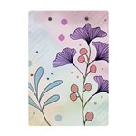 Flower Paint Flora Nature Plant A5 Acrylic Clipboard Back