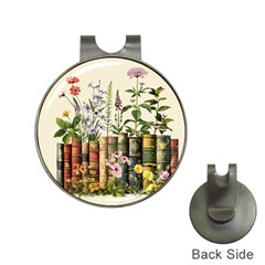 Books Flowers Book Flower Flora Floral Hat Clips With Golf Markers