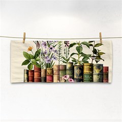 Books Flowers Book Flower Flora Floral Hand Towel