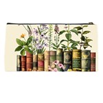 Books Flowers Book Flower Flora Floral Pencil Case Back