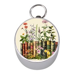 Books Flowers Book Flower Flora Floral Mini Silver Compasses