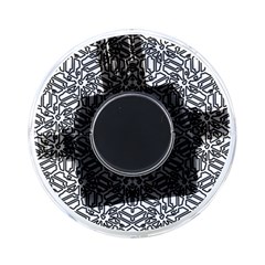 Monochrome Maze Design Print On-the-go Memory Card Reader by dflcprintsclothing