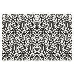 Monochrome Maze Design Print Banner And Sign 6  X 4  by dflcprintsclothing