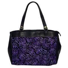 Enigmatic Plum Mosaic Oversize Office Handbag by dflcprintsclothing