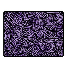 Enigmatic Plum Mosaic Fleece Blanket (small) by dflcprintsclothing