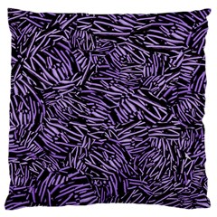 Enigmatic Plum Mosaic Standard Premium Plush Fleece Cushion Case (one Side) by dflcprintsclothing